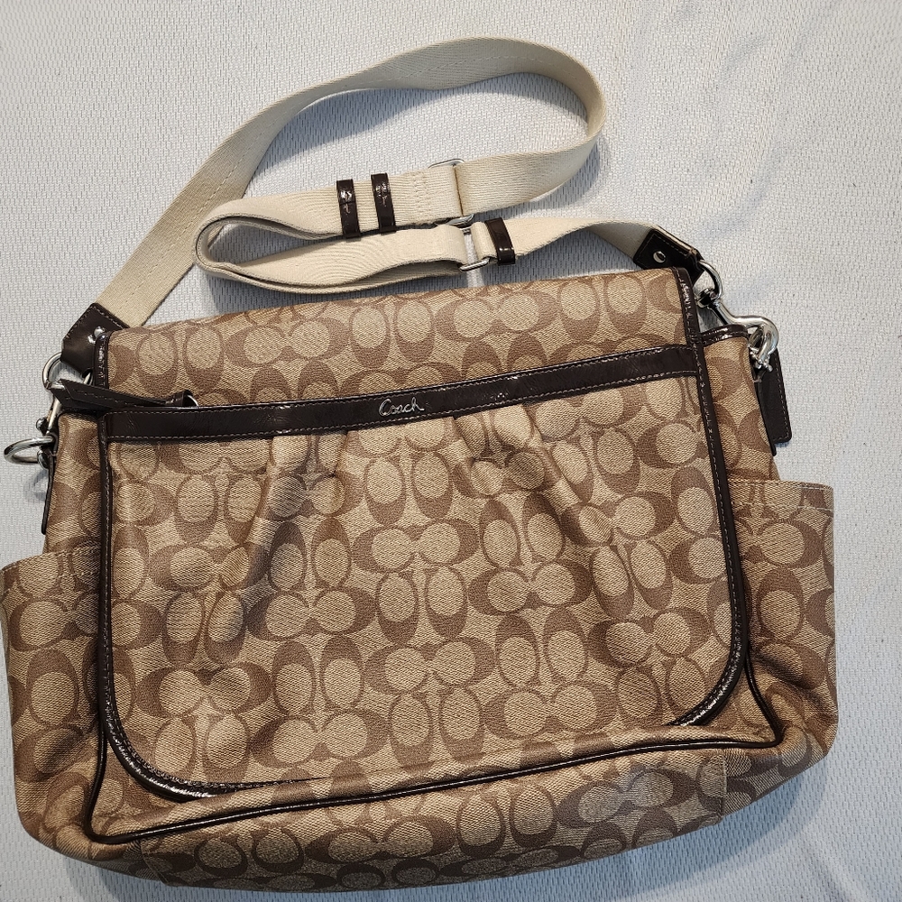 Coach Messenger Diaper Bag